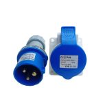 Industrial Socket Male & Female 16Amp 3 Pin Clipsal